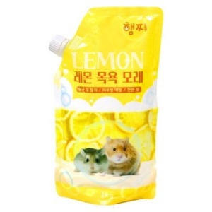 [불명] 햄쿡 프리미엄 햄스터 목욕모래 레몬 1kg이미지입니다. 누르면 해당 게시물로 새창이동합니다.