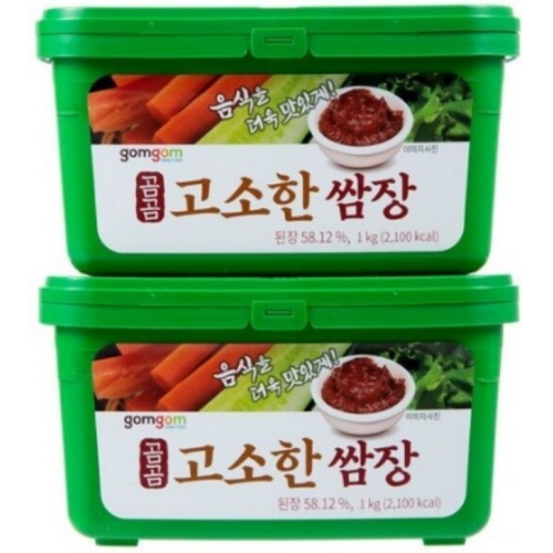 곰곰 고소한 쌈장 1kg (2개)_이미지