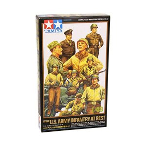 타미야 1/48 WWII U.S. Army Infantry At Rest