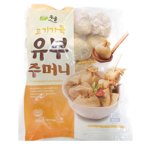 두솔 고기가득 유부주머니 500g (1개)_이미지