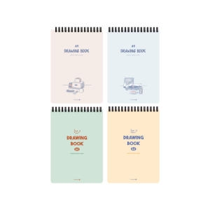 모닝글로리 7000 A4 스프링 드로잉북 상철_이미지