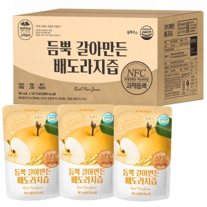 듬뿍 갈아만든 배도라지즙 90ml 50팩