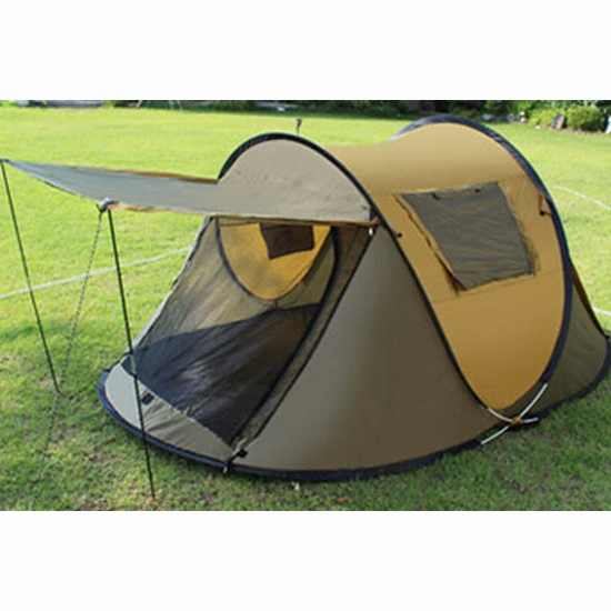 로티캠프 캐노피 그늘막 원터치 팝업 텐트 3~4인용_이미지