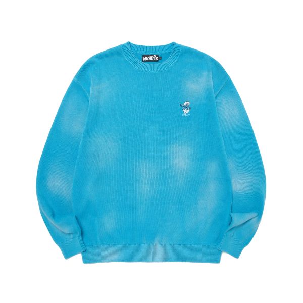 ��ĵ���� WKNDRS BRUSHED PULLOVER KNIT BLUE WS2503KN01BL 413990