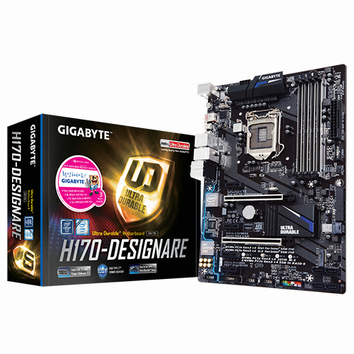 GIGABYTE GA-H170-Designare 듀러블에디션 제이씨현