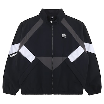 엄브로 팝러쉬 스탠넥 <b>바람막이</b> 자켓 UR324CJK96BLK