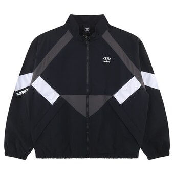 엄브로 팝러쉬 스탠넥 <b>바람막이</b> 자켓 UR324CJK96BLK