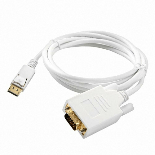 라이트컴 COMS DisplayPort 1.2 to VGA 변환 케이블 (1.8m)_이미지