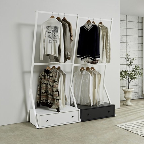 아름이와다움이 스렌티 2100 스틸 1단서랍 행거