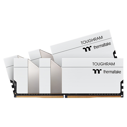 써멀테이크 DDR4-3600 CL18 TOUGHRAM 화이트 패키지 (16GB(8Gx2))_이미지