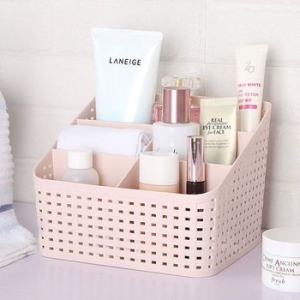 깔끔 책상 수납정리함 화장품정리함 다용도정리함