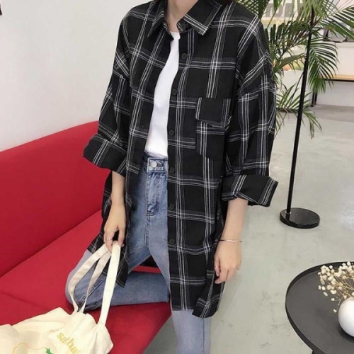 ONM 체크셔츠 여성 캐주얼룩 포멀룩 클래식 베이직 데일리 27350917
