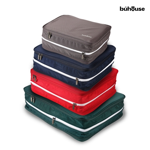 까사마루 부하우스 여행용 압축파우치 2종 세트 S+L