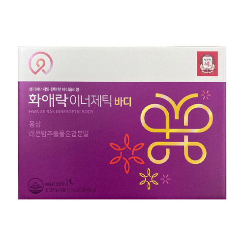 한국인삼공사 정관장 화애락 이너제틱 바디 15g 28포 (1개)