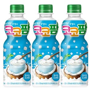 해태음료 코코팜 화이트 요구르트 300ml (24개)_이미지