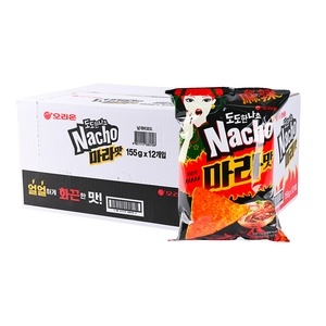 오리온 도도한 나쵸 마라맛 155g [12개]