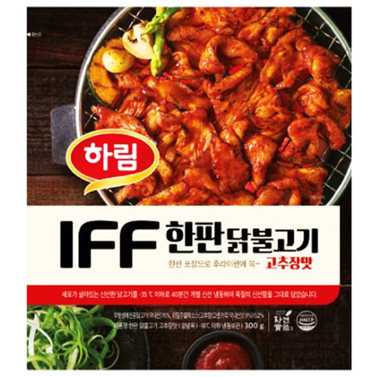 하림 IFF 한판 닭불고기 고추장맛 300g (1개)