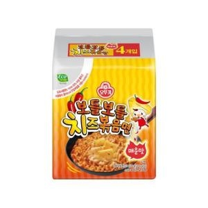 오뚜기 보들보들 치즈볶음면 매운맛 130g (24개)_이미지