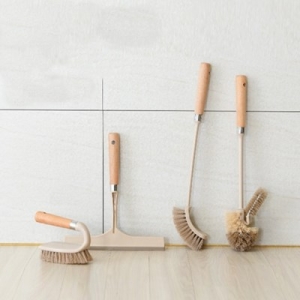 우드 욕실 화장실 청소솔 청소도구 4type 변기 청소 브러쉬 스퀴지