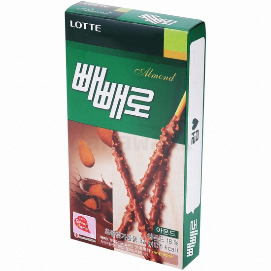 롯데제과 아몬드 빼빼로 32g (8개)_이미지