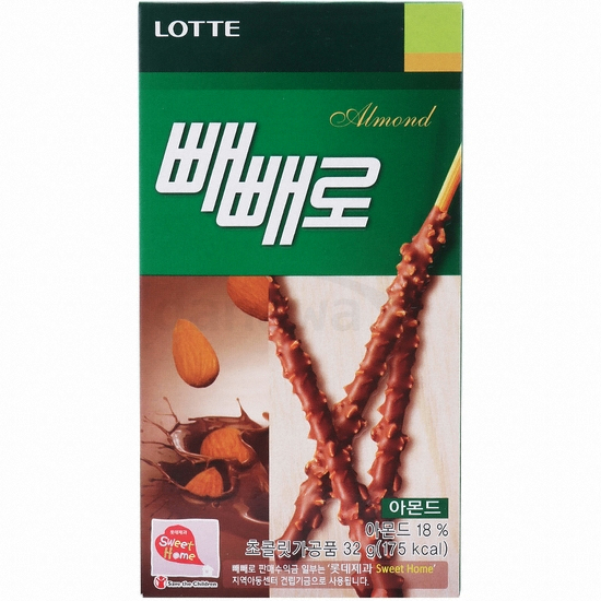 롯데제과 아몬드 빼빼로 32g (8개)_이미지