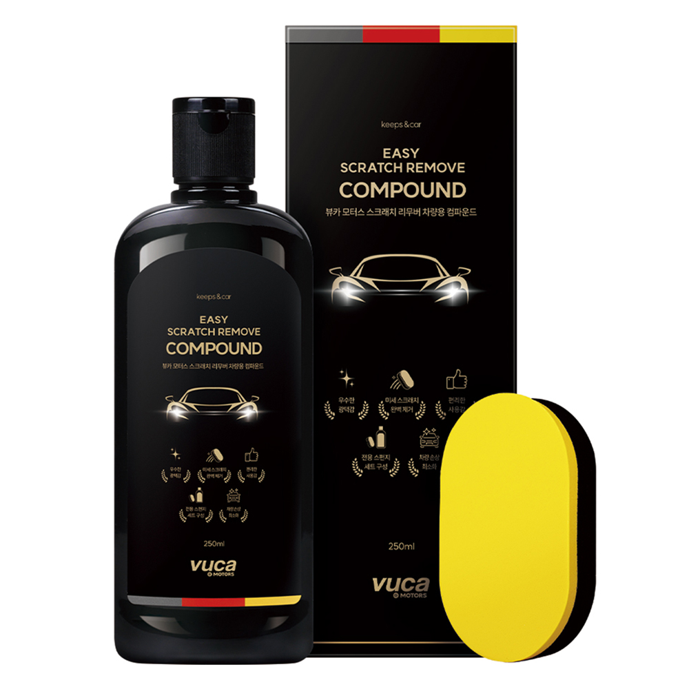 뷰카 모터스 스크래치 리무버 차량용 컴파운드 250ml (1개)_이미지