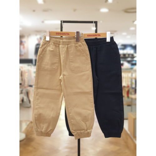 코코리따 NC 점 밴딩 면 조거 팬츠 CETC241E1 78 NAVY 110