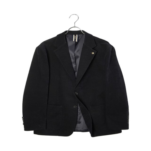 헤지스 맨 스테디셀러 네이비 포켓배색 면혼방 자켓 WHJA4D409N2_이미지