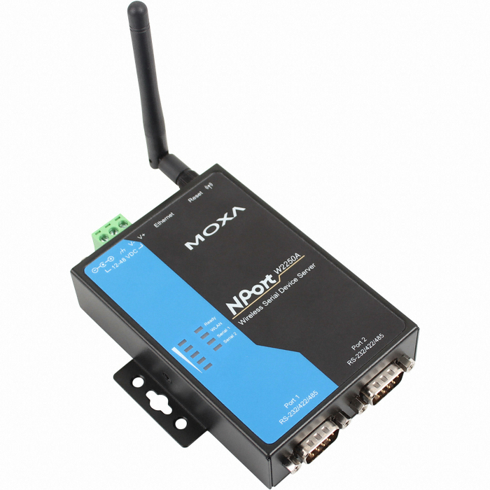 MOXA 무선 디바이스 서버 (NPort W2250A)