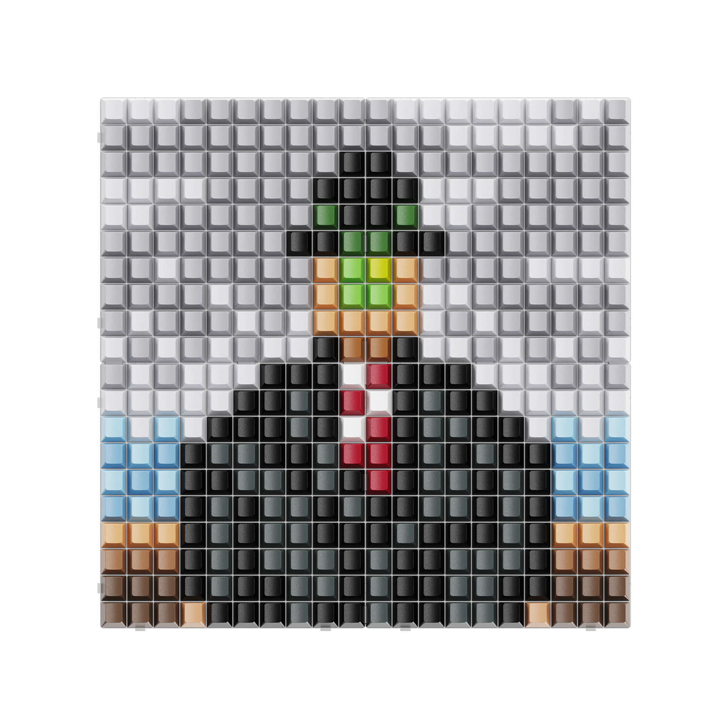 앱코 DIY 키캡 액자 명화 시리즈 400x400mm (인간의 아들)_이미지
