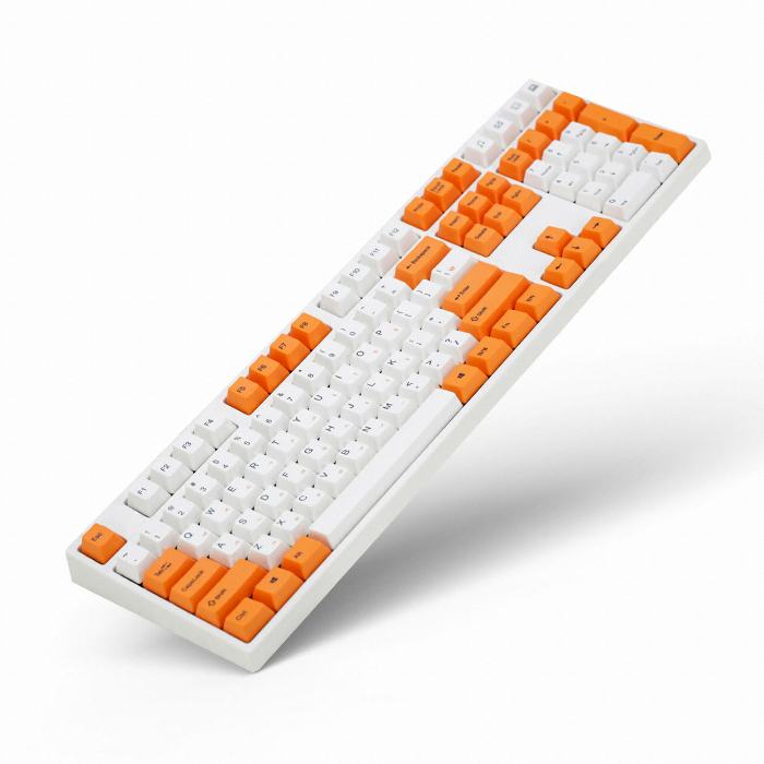 VARMILO VA108M ORANGE PBT 염료승화 한글 (적축)_이미지