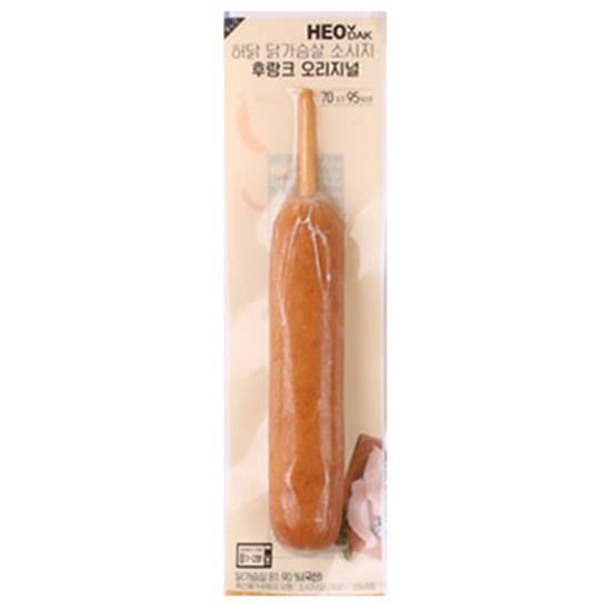 허닭 닭가슴살 소시지 후랑크 오리지널 70g (30개)_이미지