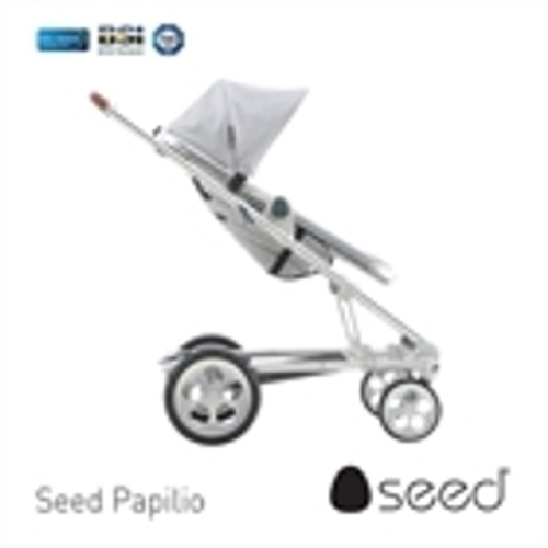 SEED 시드 파필리오 프리미엄 디럭스 유모차 (샤이니그레이)_이미지