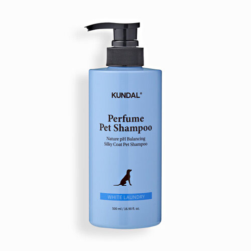 쿤달 네이처 마일드 퍼퓸 애견 샴푸 화이트런더리 500ml (1개)