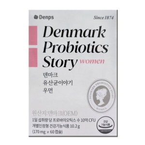  덴프스 덴마크 유산균이야기 우먼 170mg 60캡슐 [3개]