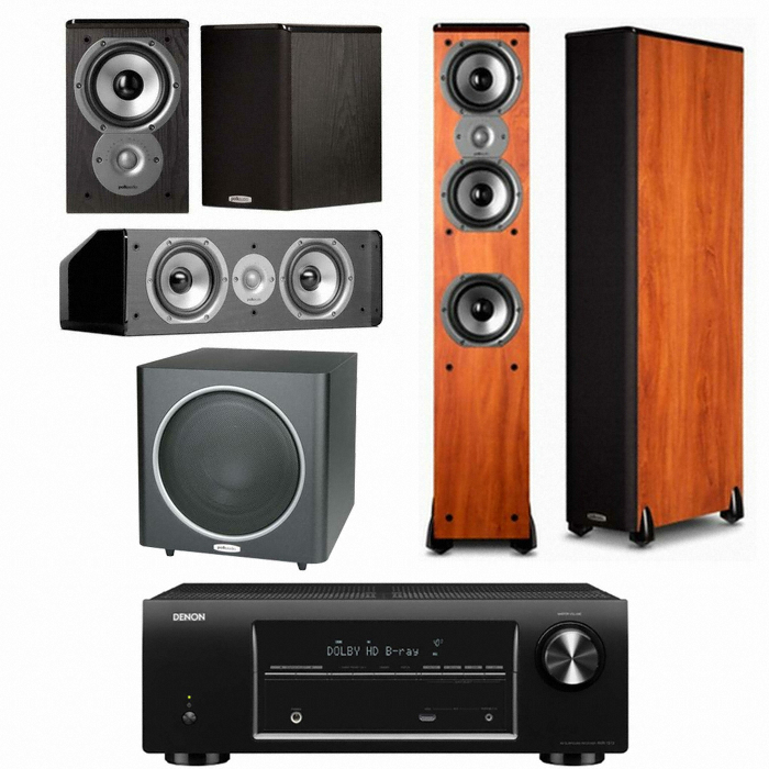 폴크오디오 TSi400 5.1채널 + 데논 AV리시버 (AVR-1513, PSW110)