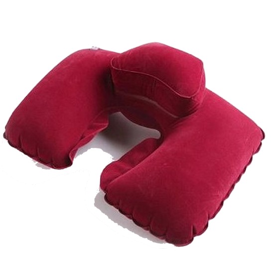 BC 2단 에어 목베개 (브라운)