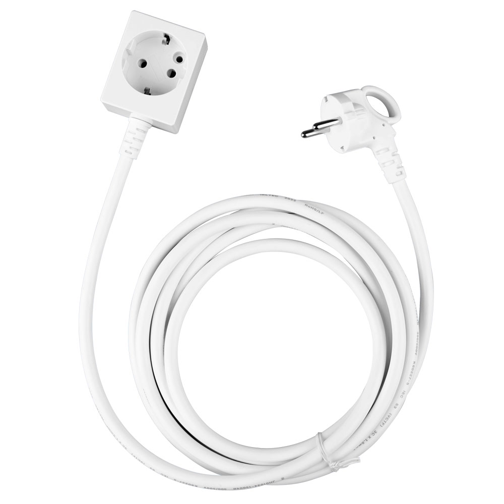 스윗홈 1구 16A 네모 연장선 멀티탭