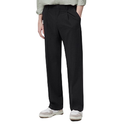 지오다노 쿨맥스 와이드 히든밴딩 슬랙스 01112518_이미지