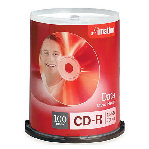 이메이션 CD-R 700MB 52x 케익 (100장)_이미지