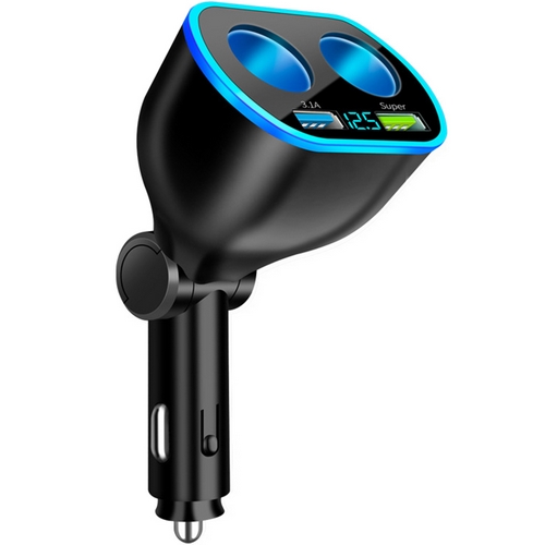 머큐리코퍼레이션 구스페리 4구 차량용 시거잭 QC3.0 66W 초고속 충전기 어댑터