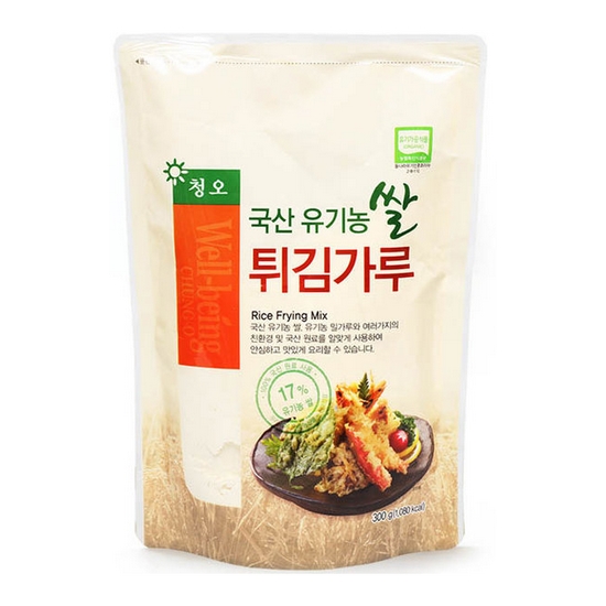 청오건강 쌀 튀김가루 300g