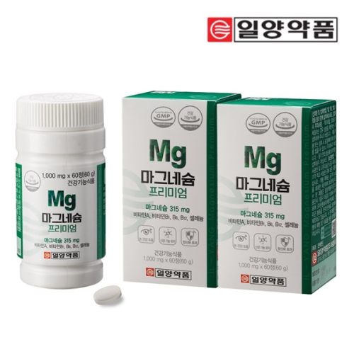 일양약품 마그네슘 프리미엄 60정 (3개)_이미지