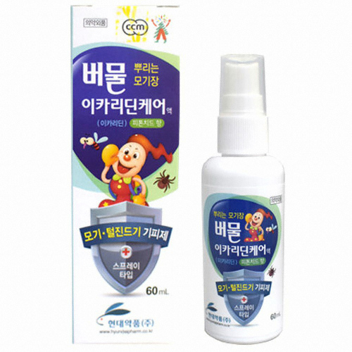 일명제약 버물 이카리딘케어 60ml (10개)_이미지