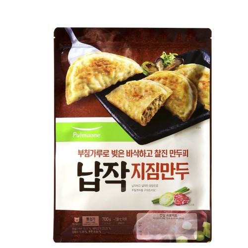 풀무원 납작 지짐만두 700g (1개)_이미지