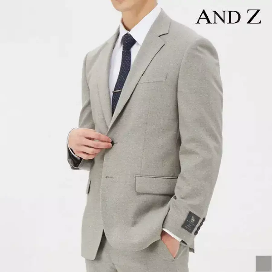ANDZ 트윌 조직 투톤 정장자켓_BZA3SB1103