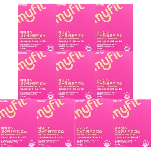 동국제약 마이핏S 고소한 카무트 효소 3g 30포 (10개)_이미지
