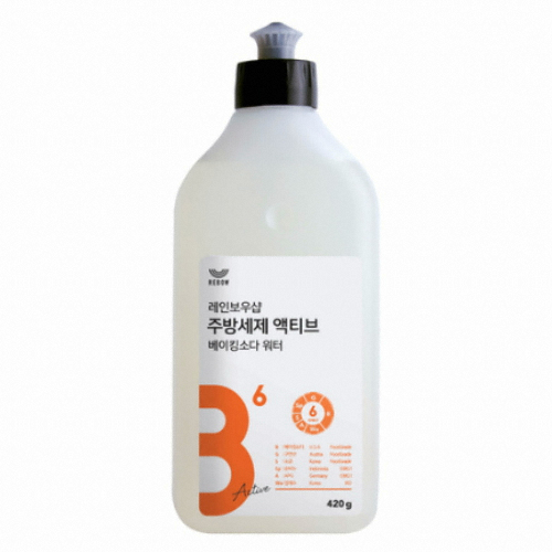 레인보우샵 베이킹소다 워터 주방세제 액티브 420g