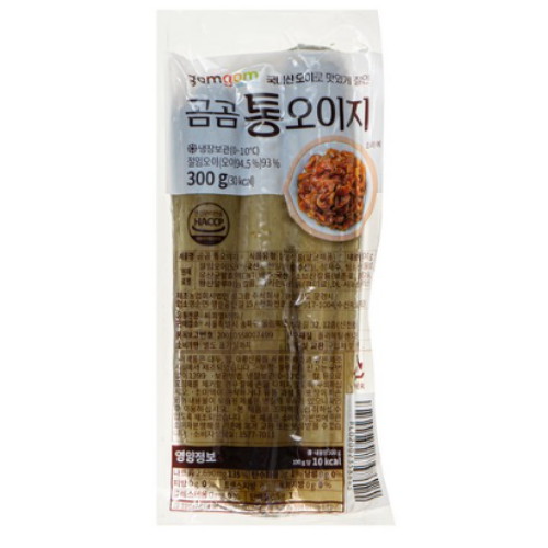 곰곰 통오이지 300g (6개)_이미지