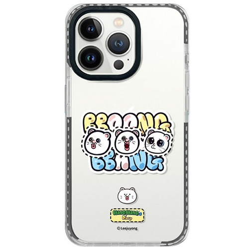 아이폰13 빵빵이의 일상 미니멀 라인젤리 케이스